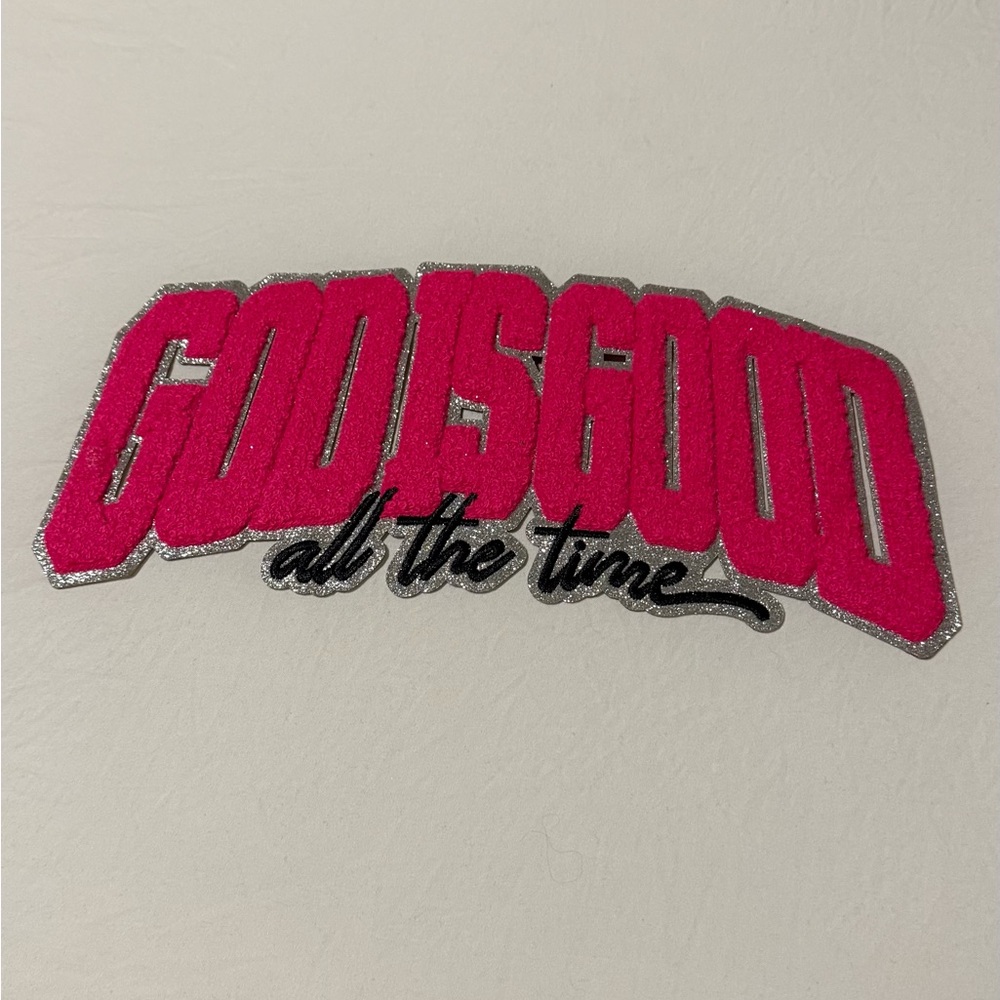Pink and Silver - 'God is Good'